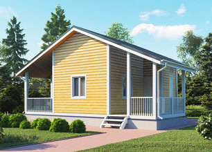 Баня из бруса 9х6 (ББ-32)