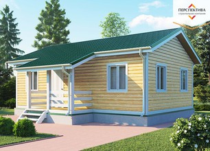 Каркасный дом 6 на 9 (ДК-45)